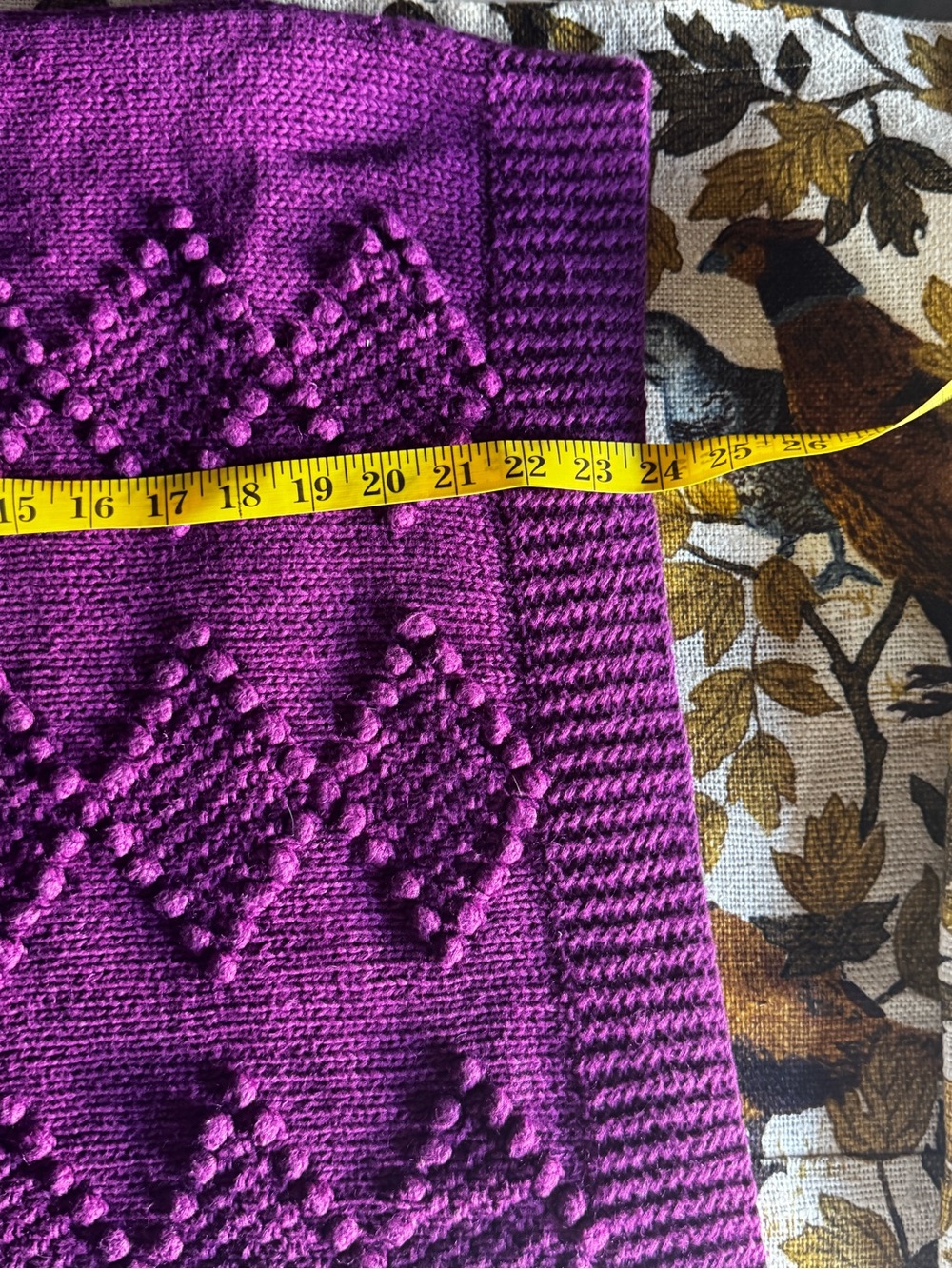 Vintage Mock Neck Sweater - Deep Plum - Picture 11 of 11